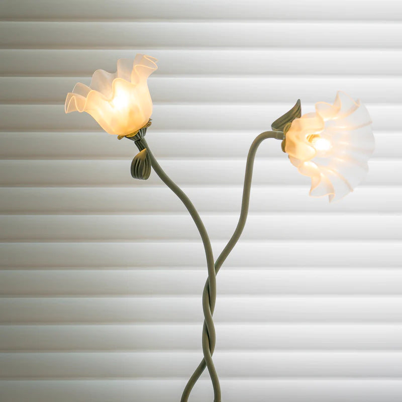 Lily of the Valley Flowers Floor Lamp