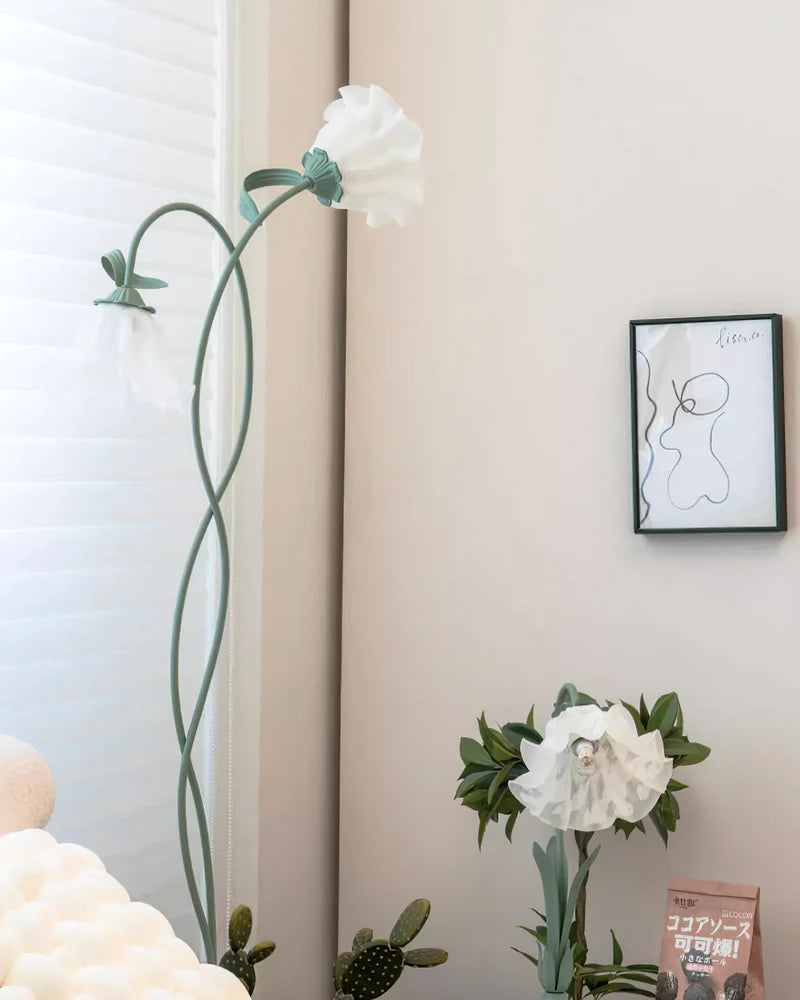 Lily of the Valley Flowers Floor Lamp