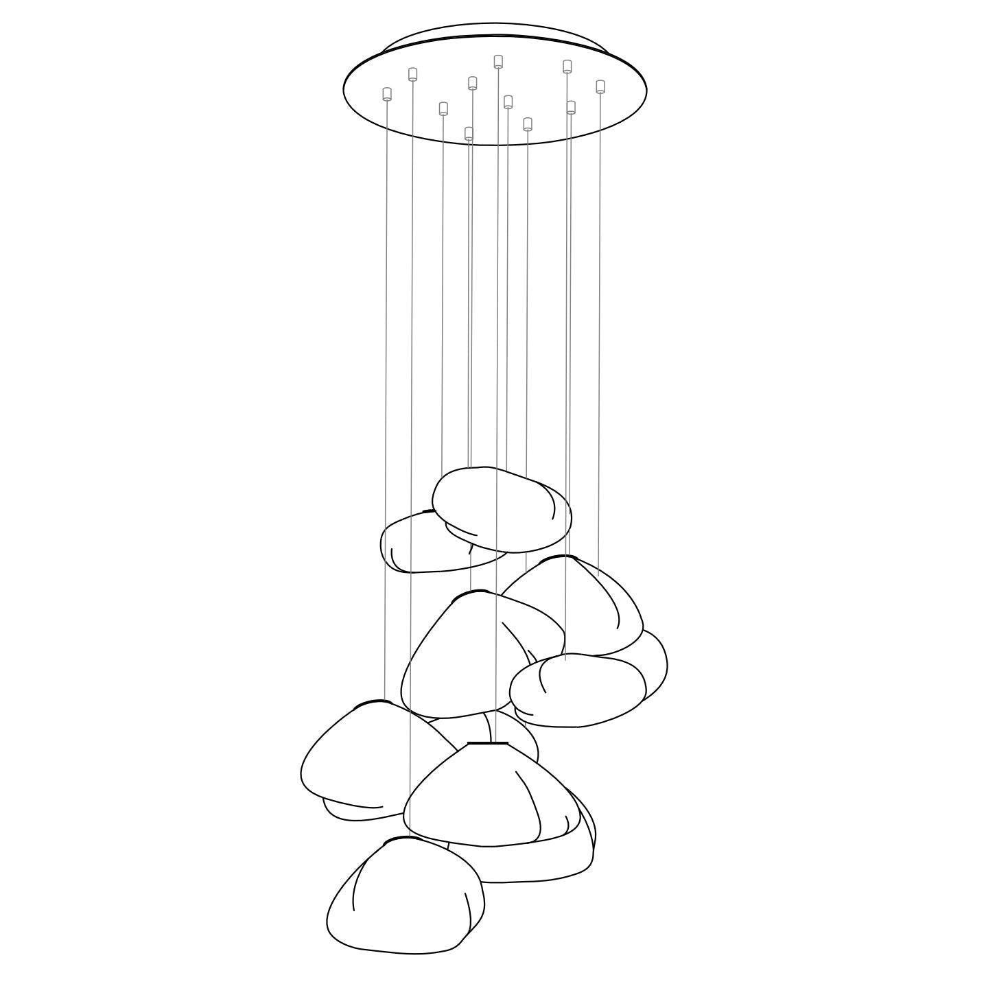 73.x Random Pendant Lighting