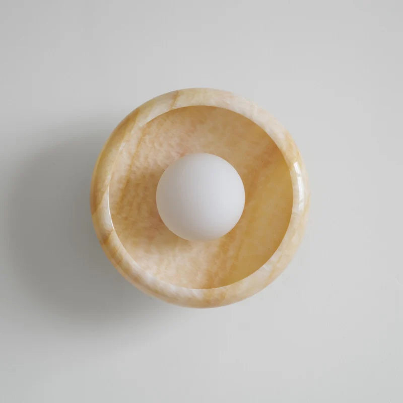 Acro Iris Onyx Sconce