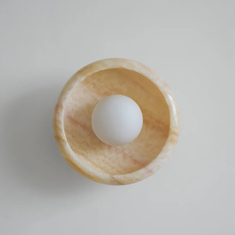 Acro Iris Onyx Sconce
