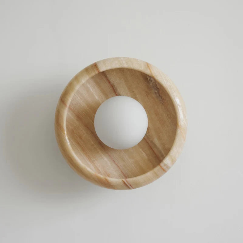 Acro Iris Onyx Sconce
