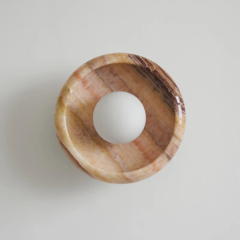 Acro Iris Onyx Sconce