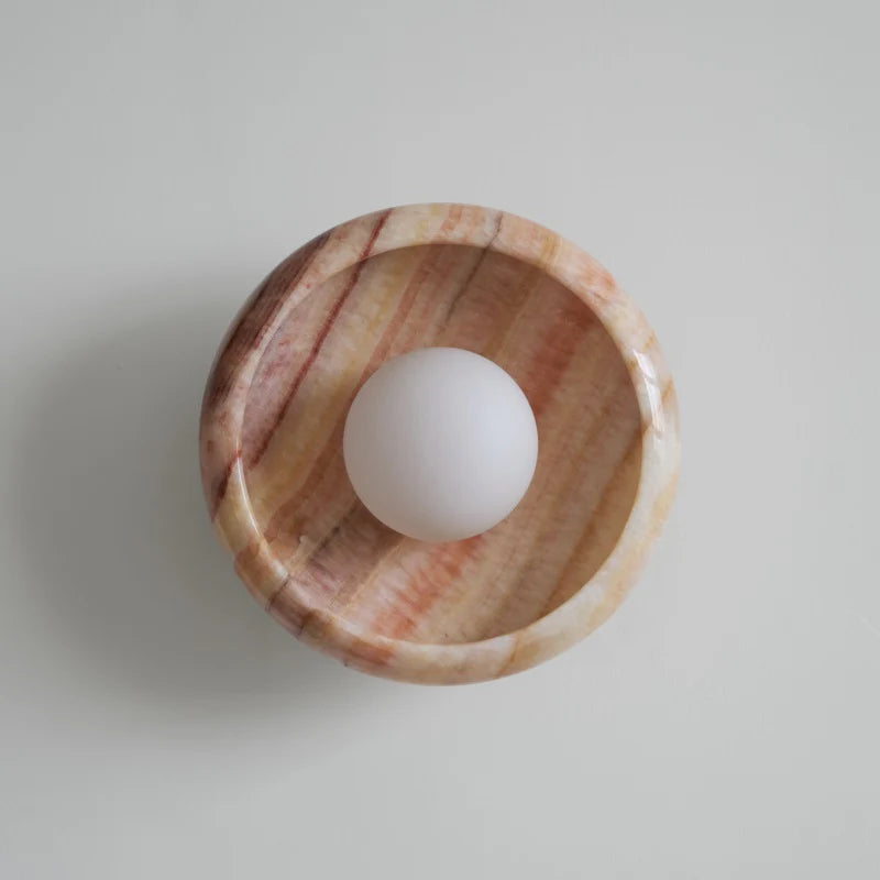 Acro Iris Onyx Sconce