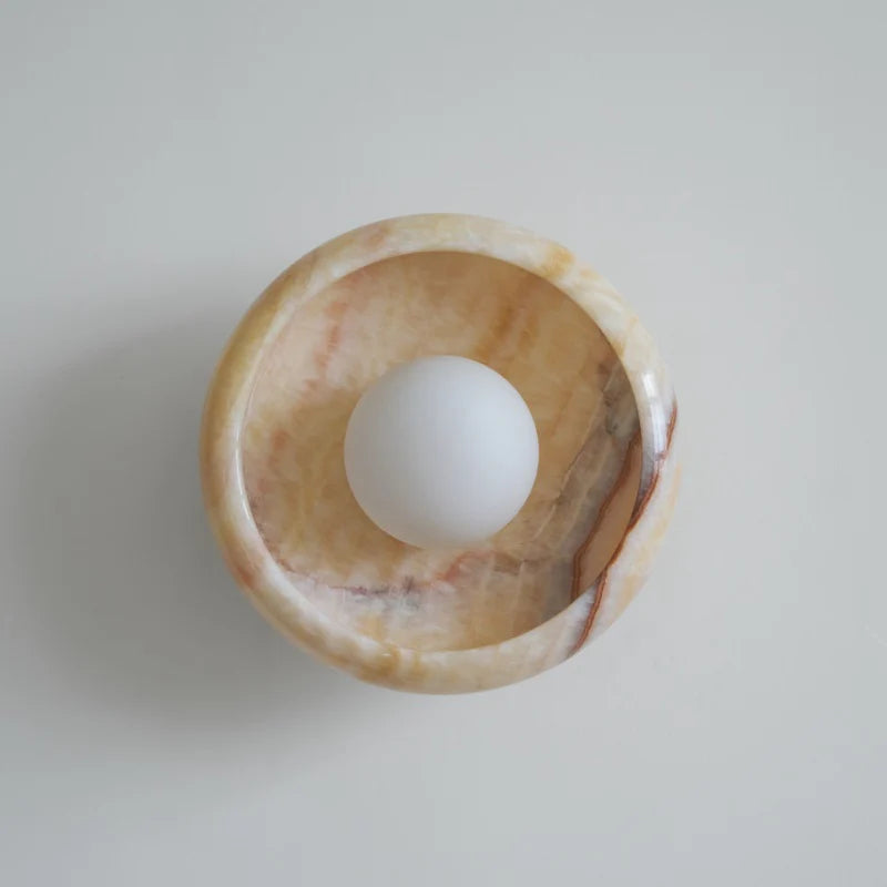 Acro Iris Onyx Sconce