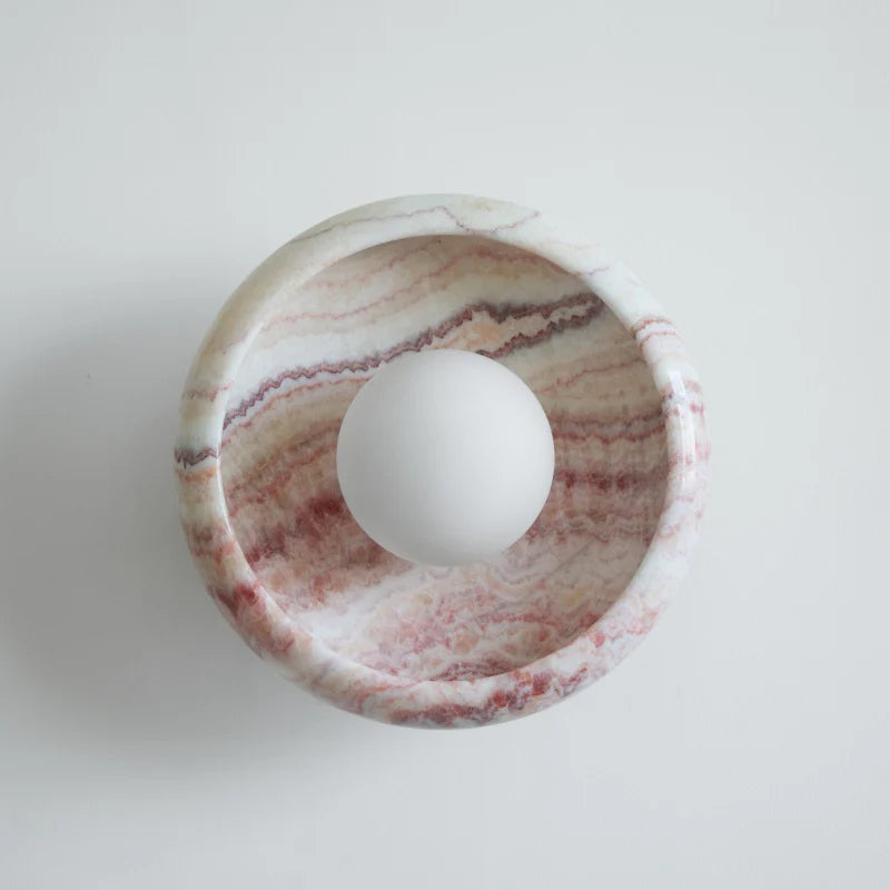 Acro Iris Onyx Sconce