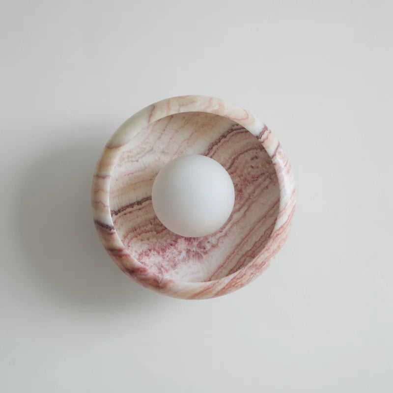 Acro Iris Onyx Sconce