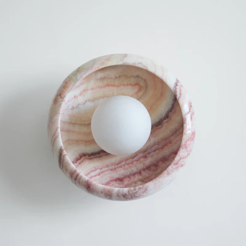 Acro Iris Onyx Sconce