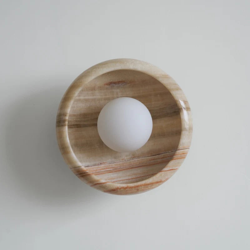 Acro Iris Onyx Sconce