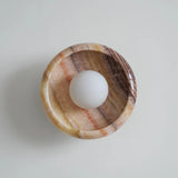 Acro Iris Onyx Sconce