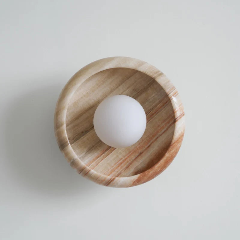 Acro Iris Onyx Sconce