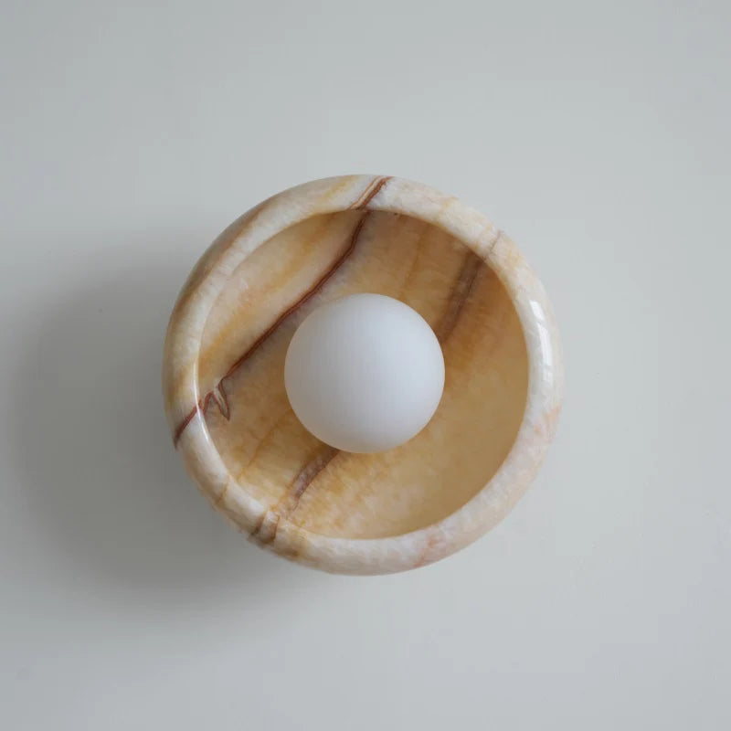 Acro Iris Onyx Sconce