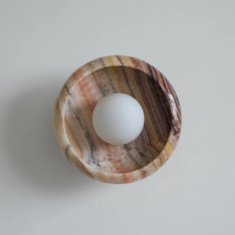 Acro Iris Onyx Sconce