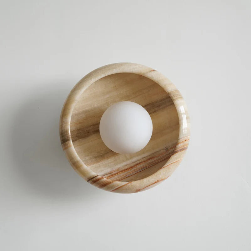 Acro Iris Onyx Sconce