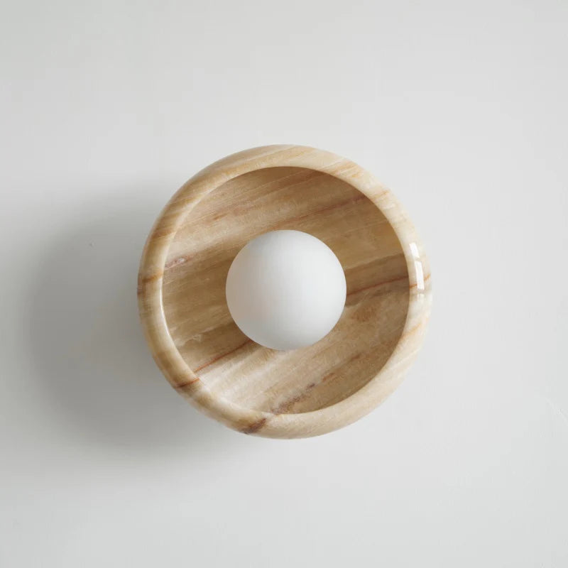Acro Iris Onyx Sconce