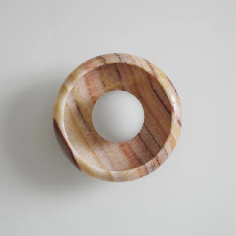 Acro Iris Onyx Sconce