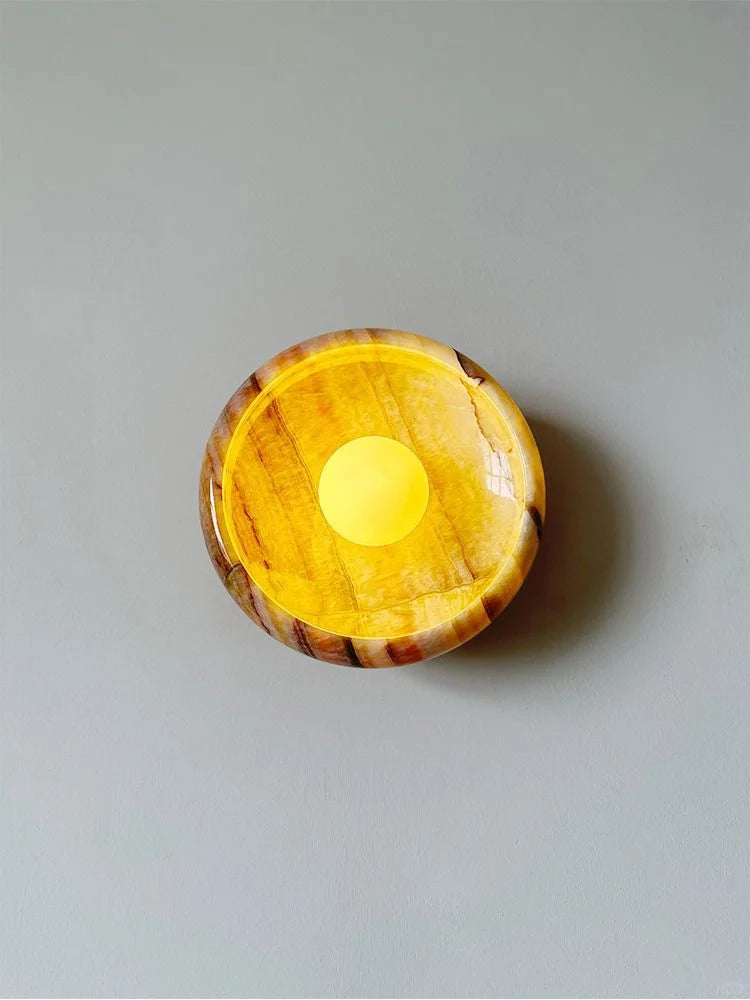 Acro Iris Onyx Sconce