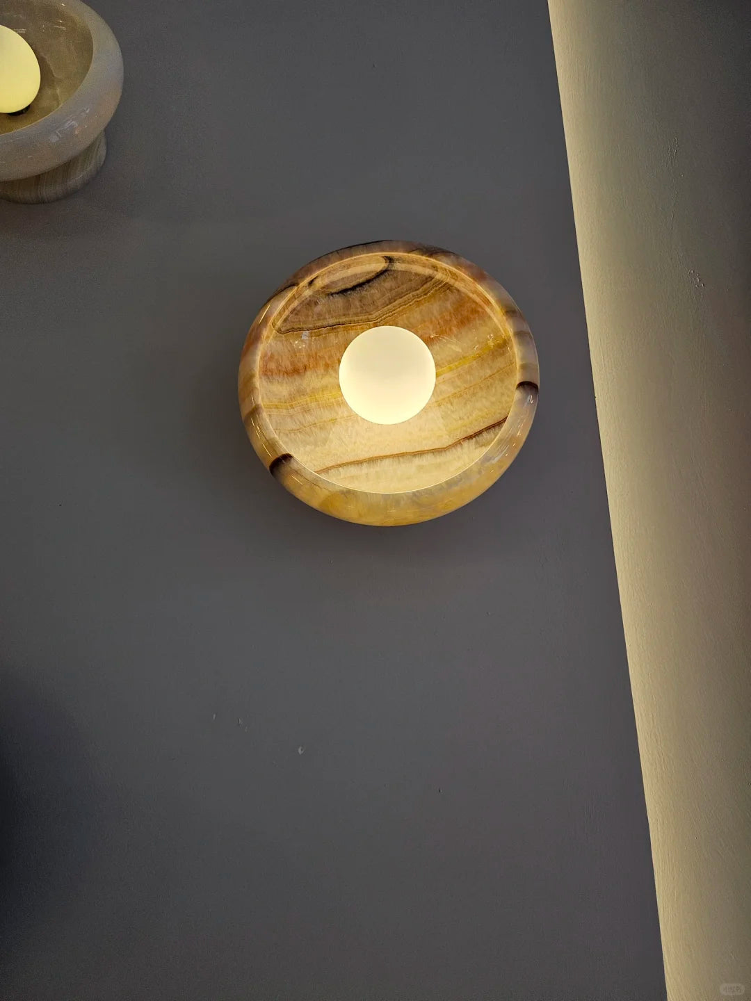 Acro Iris Onyx Sconce