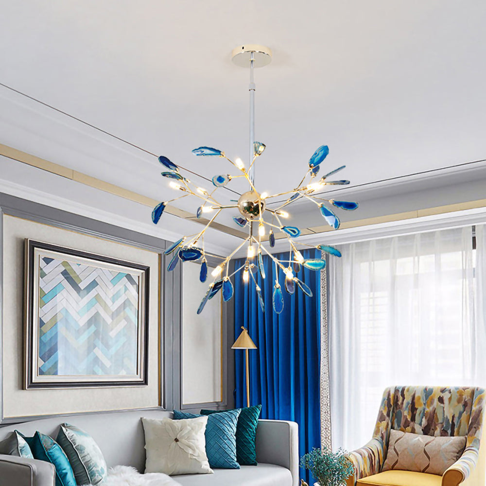 Candra Agates Chandelier