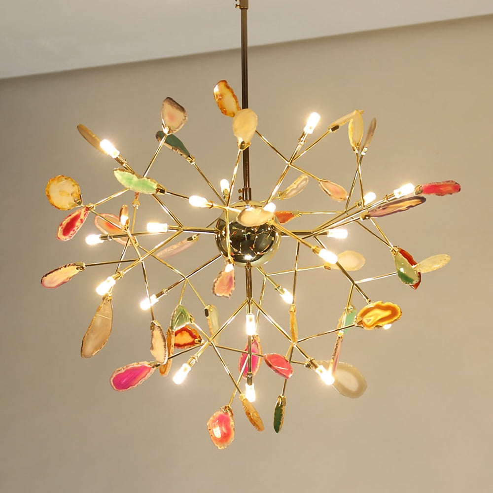 Candra Agates Chandelier
