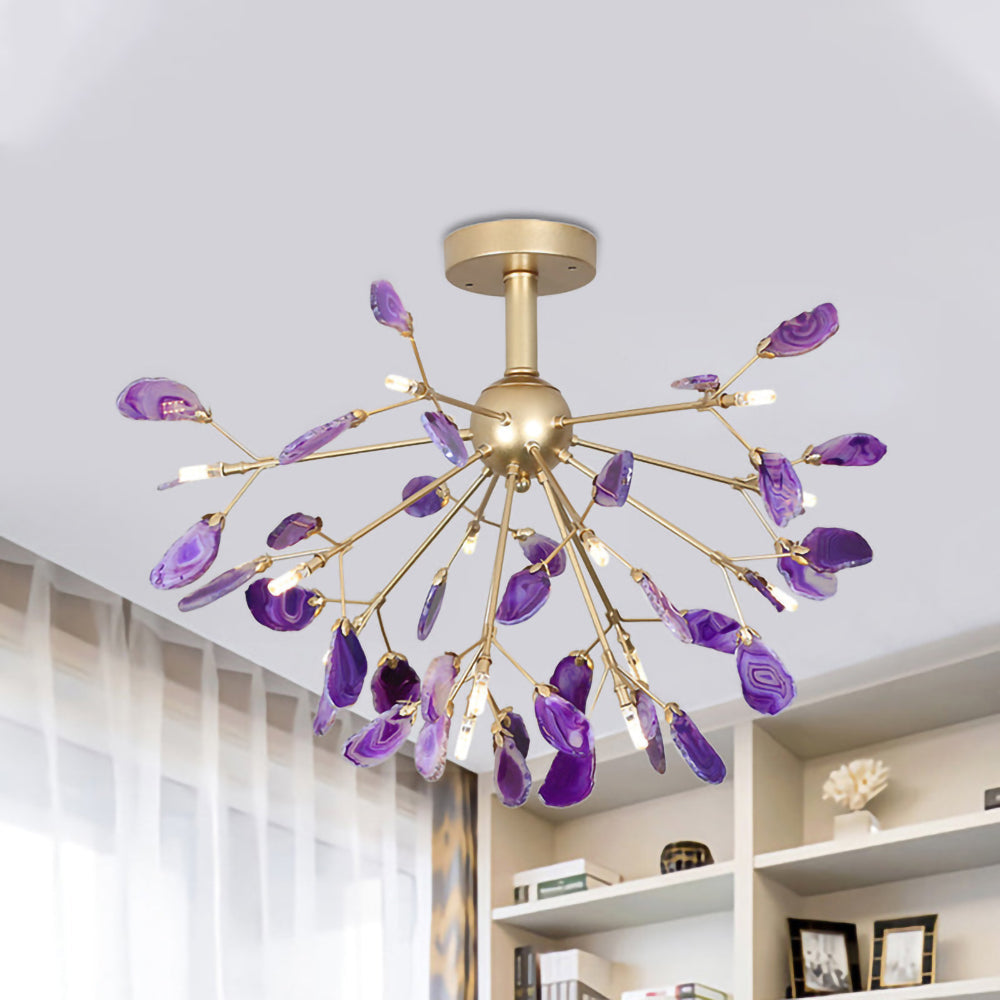 Candra Agates Chandelier