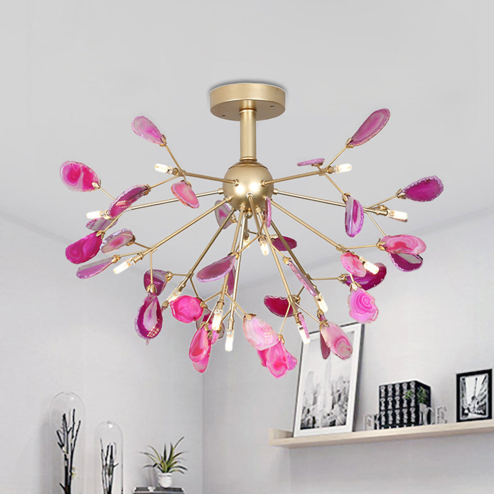 Candra Agates Chandelier