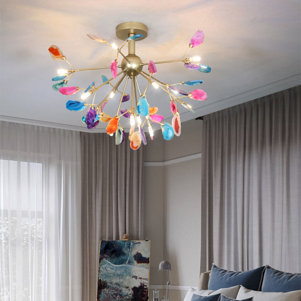 Candra Agates Chandelier
