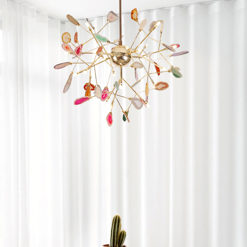 Candra Agates Chandelier