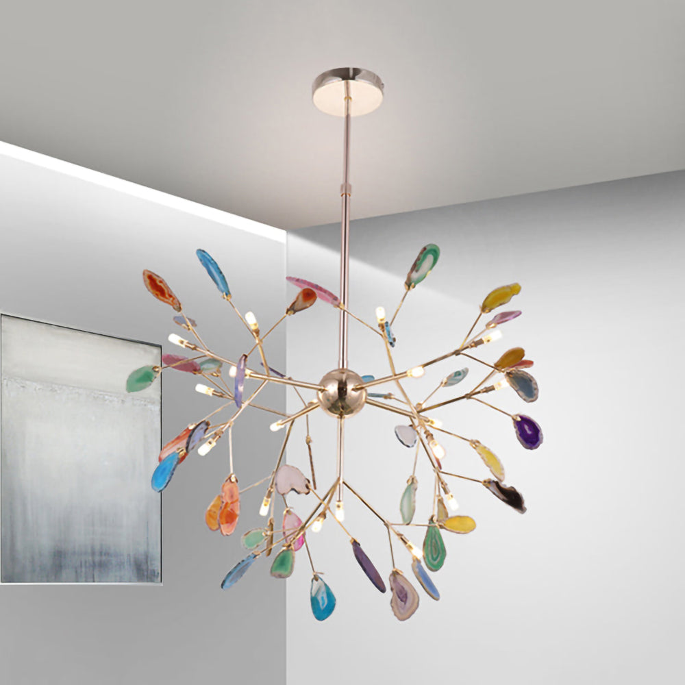 Candra Agates Chandelier