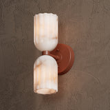 Alabaster 2 Light Sconce