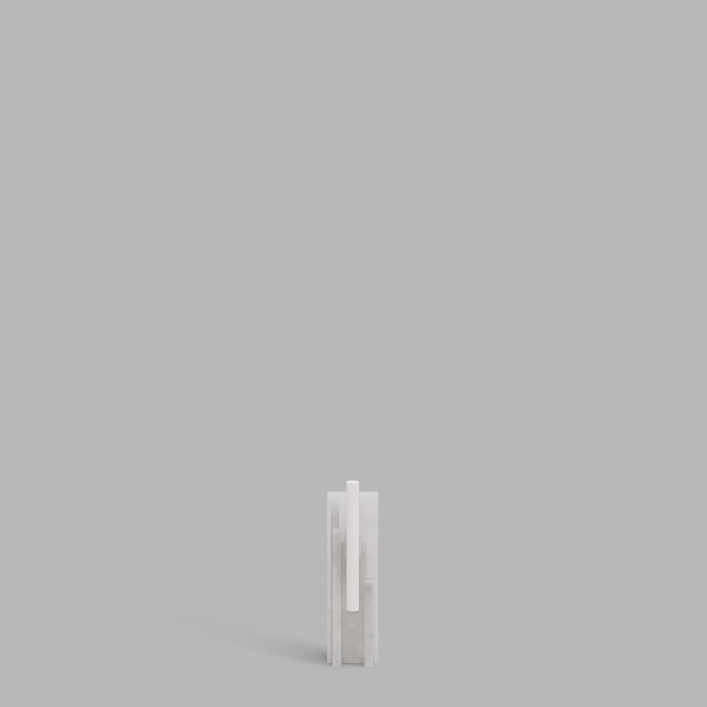 Thread Alabaster Floor Lamp