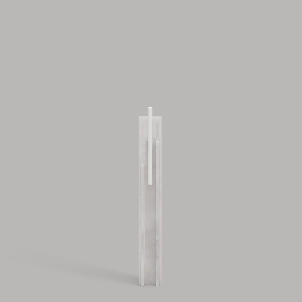 Thread Alabaster Floor Lamp