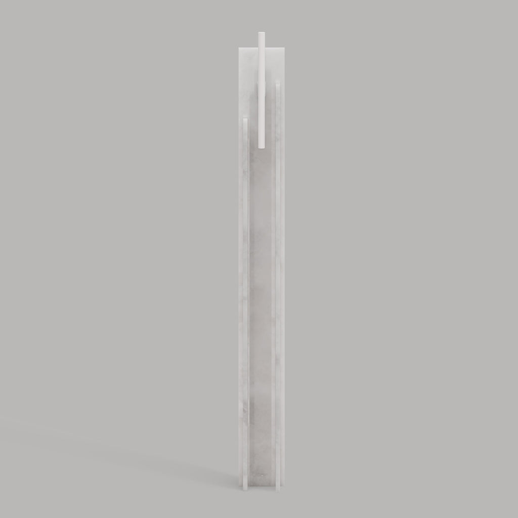 Thread Alabaster Floor Lamp