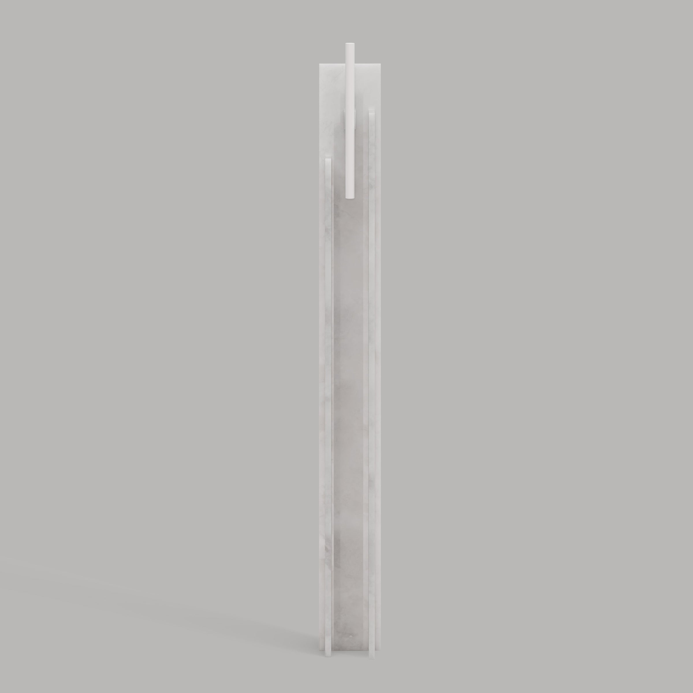 Thread Alabaster Floor Lamp