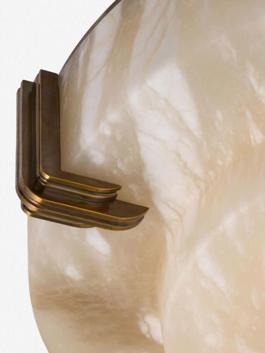 Alabaster Lang Flush Mount