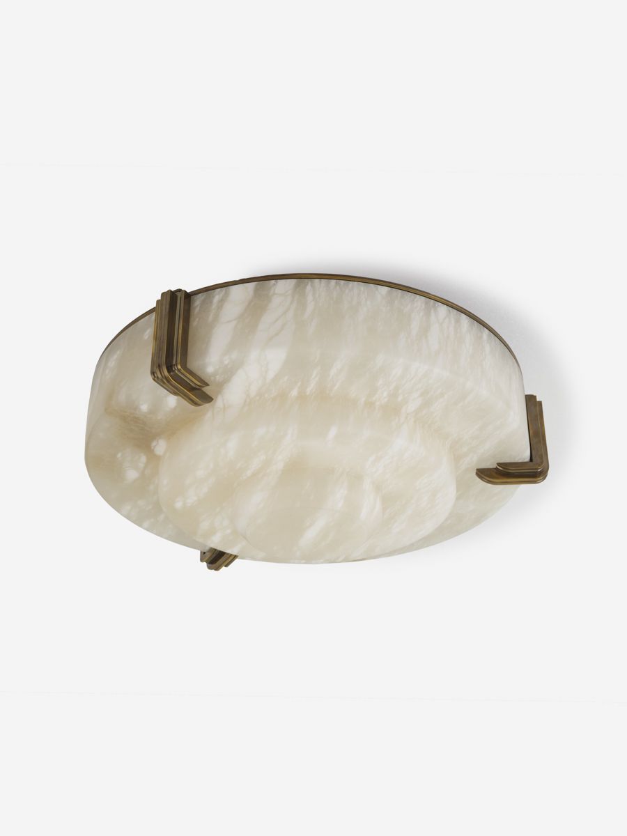 Alabaster Lang Flush Mount