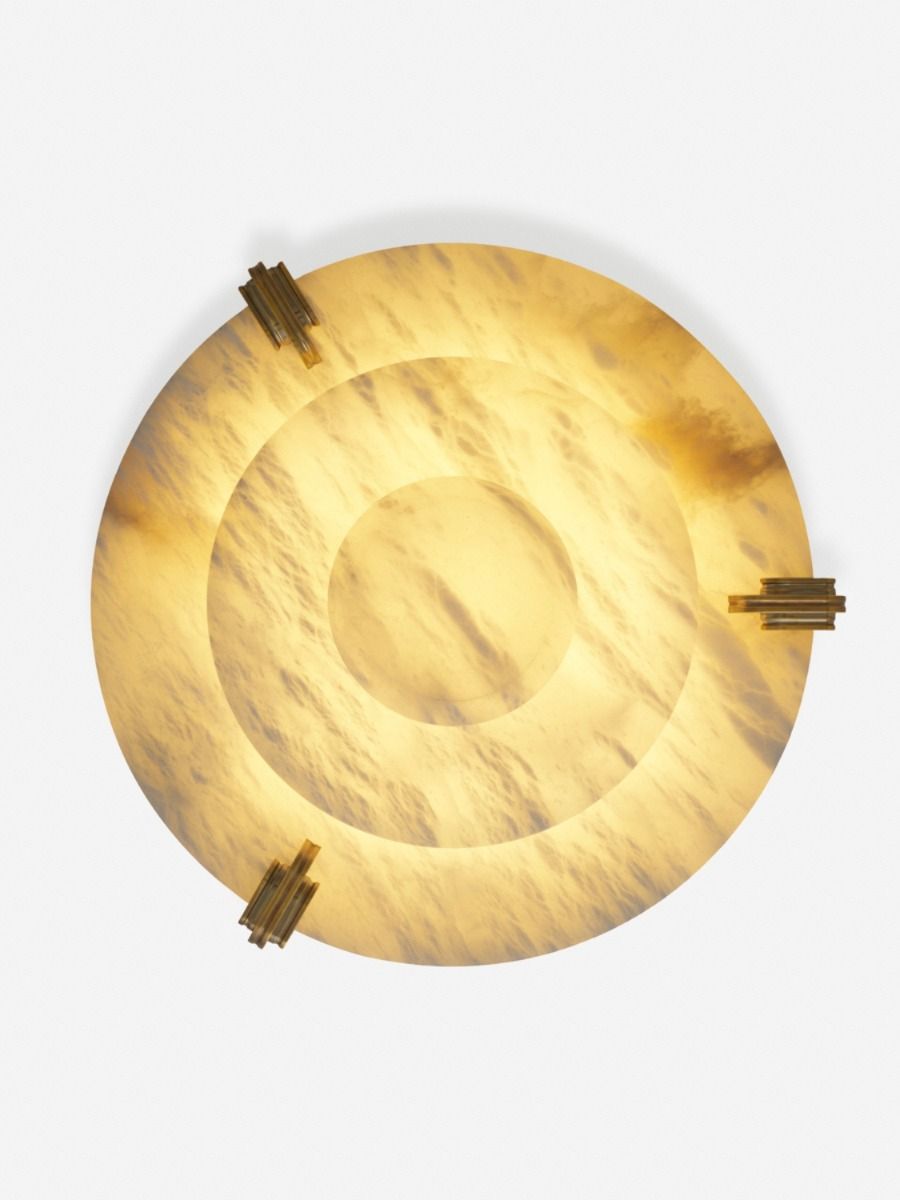 Alabaster Lang Flush Mount