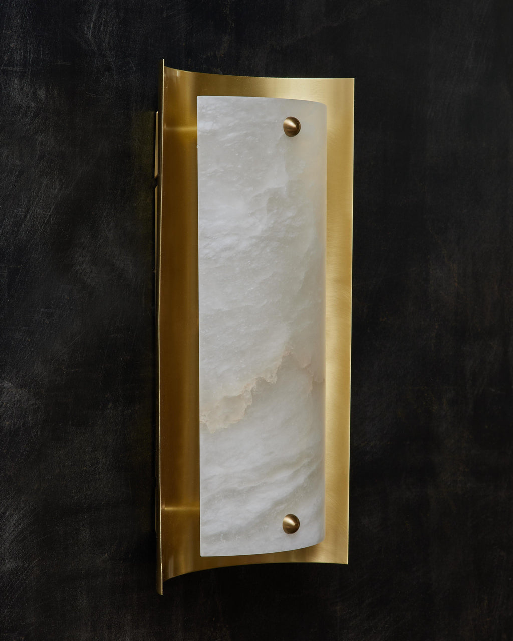 Alabaster Shield Wall Sconce
