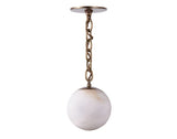 Alabaster Swag Chandelier