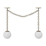 Alabaster Swag Chandelier