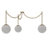 Alabaster Swag Chandelier