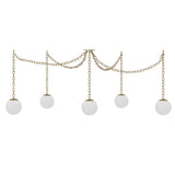 Alabaster Swag Chandelier