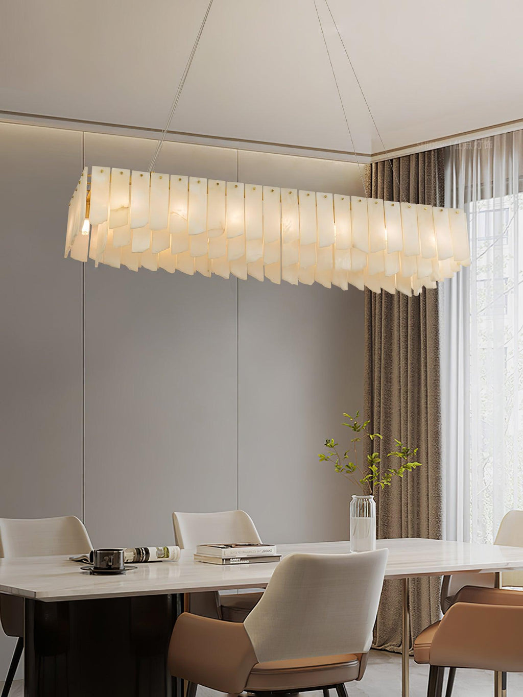 Winni Alabaster Chandelier