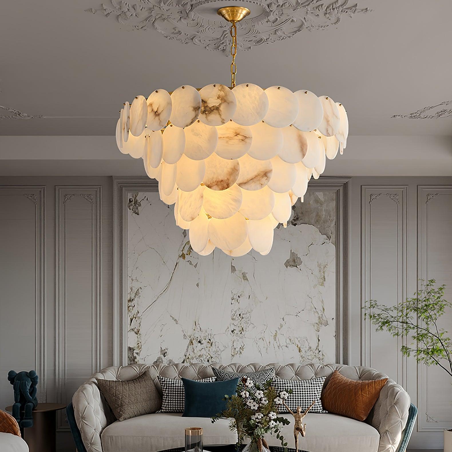 Zachary Alabaster Chandelier
