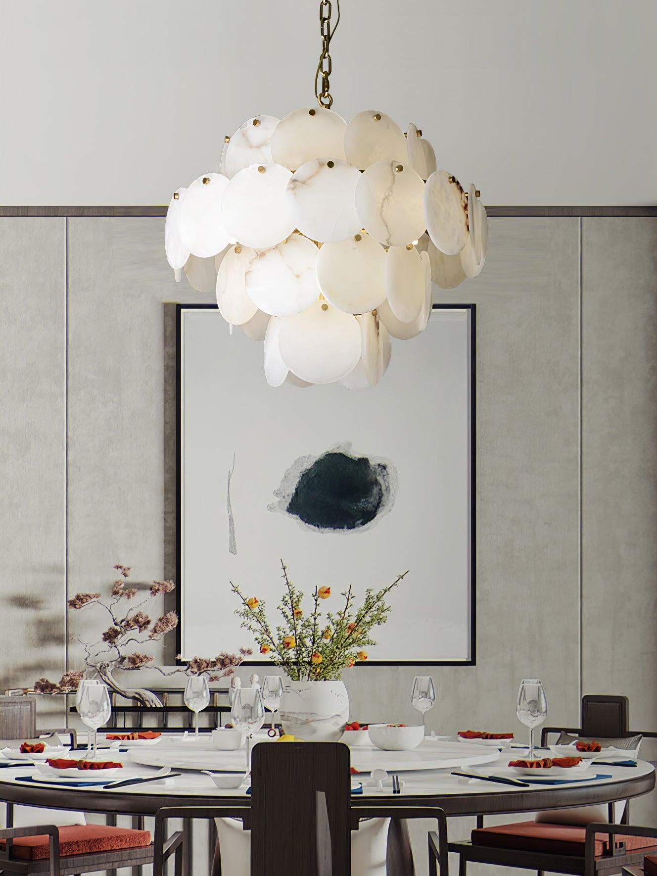 Zachary Alabaster Chandelier