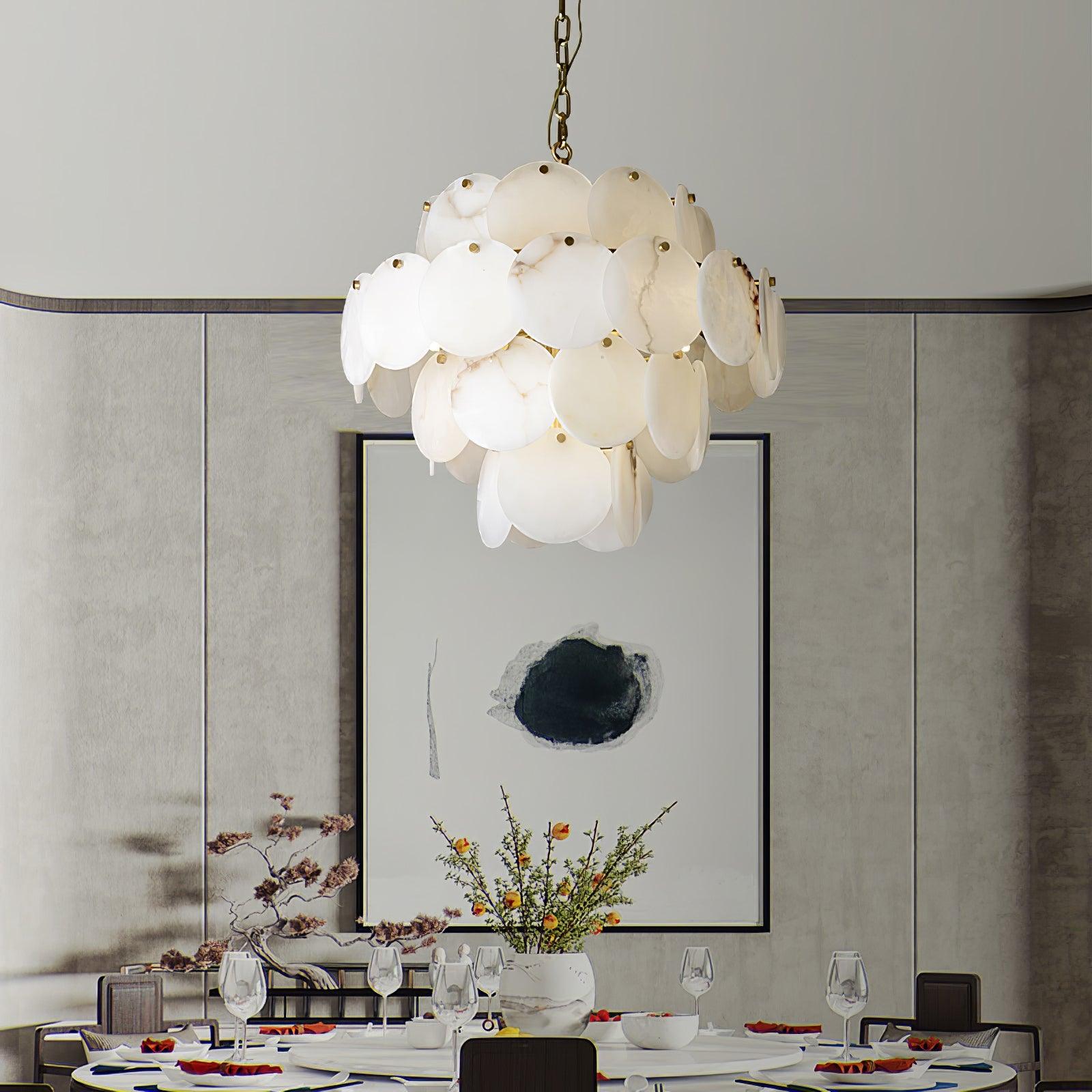 Zachary Alabaster Chandelier