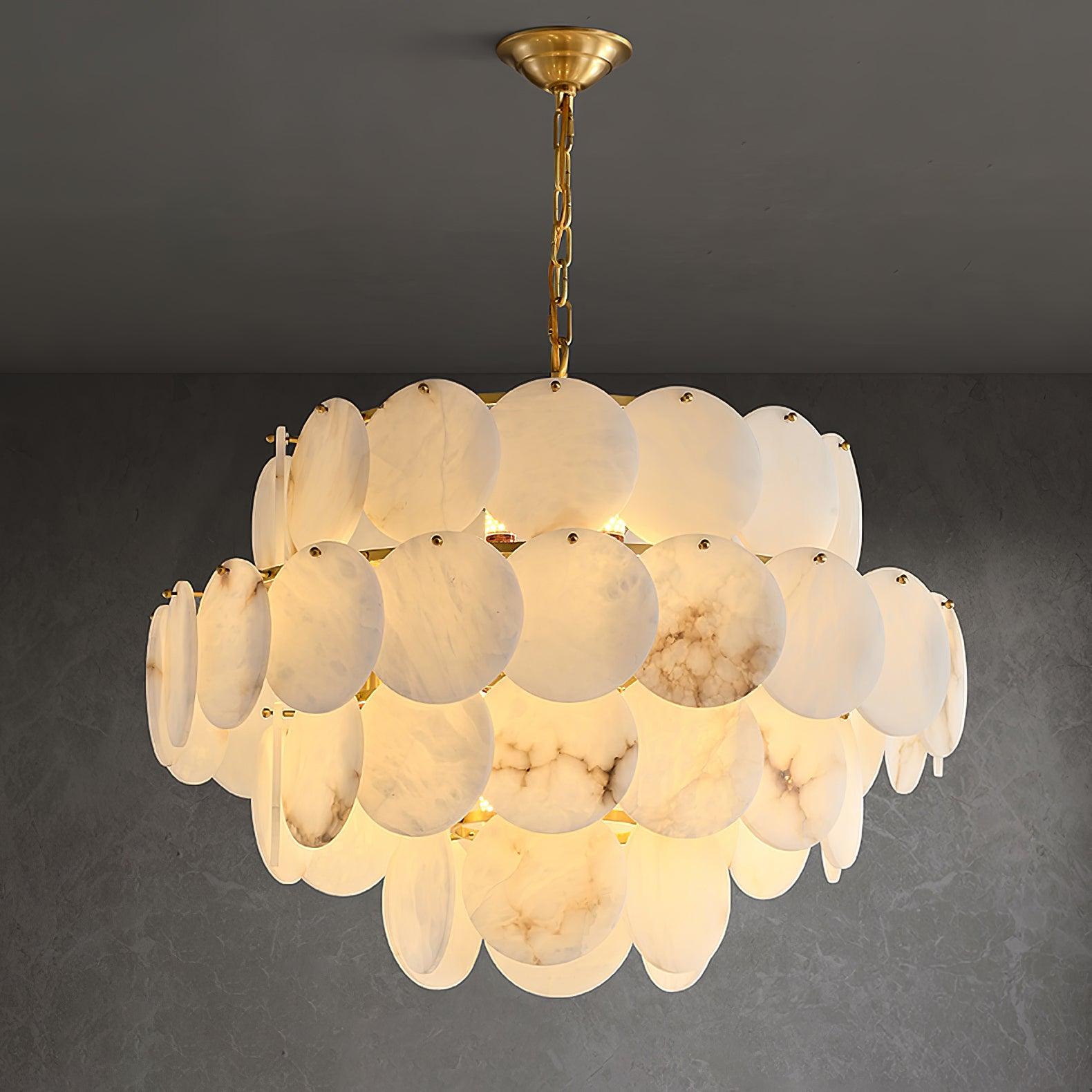 Zachary Alabaster Chandelier