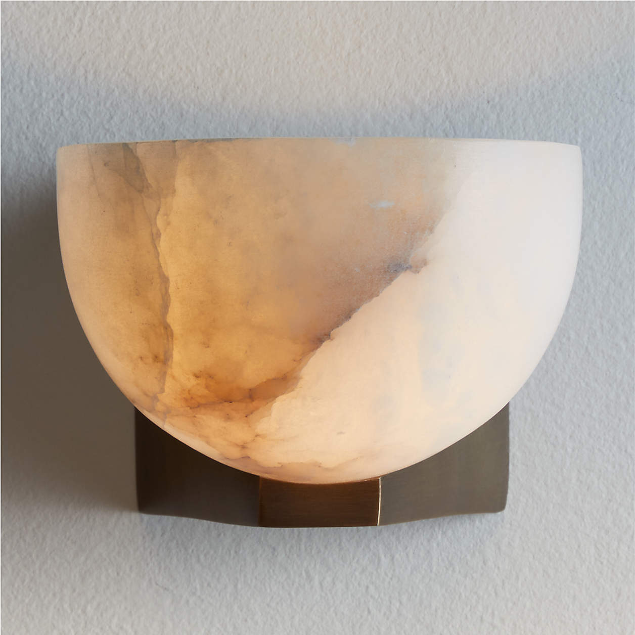 Ando Alabaster Sconce