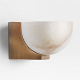 Ando Alabaster Sconce