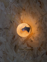 Arlo Orb Alabaster Sconce